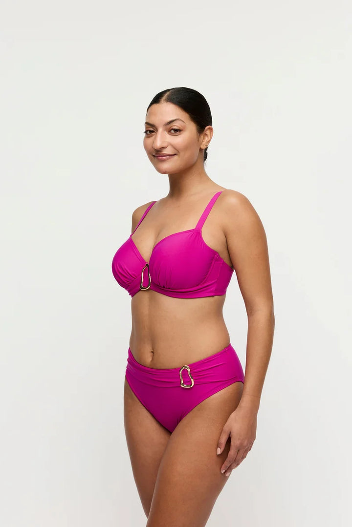 PrimaDonna Swimwear - Uvita Full Cup Bikini Top Deep Magenta