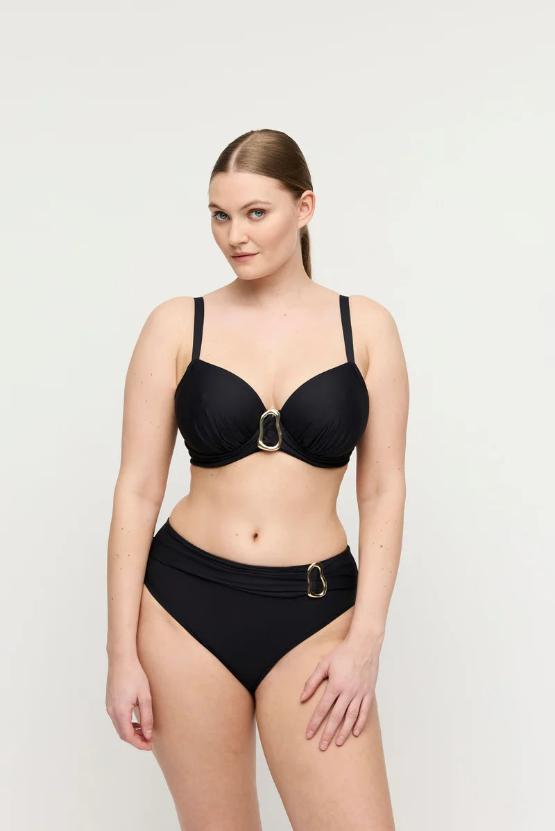 PrimaDonna Swimwear - Uvita Full Cup Bikini Top Black