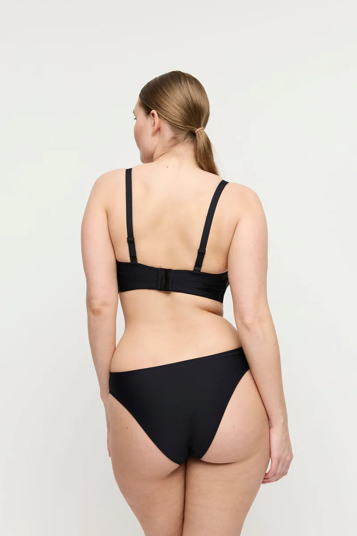 PrimaDonna Swimwear - Uvita Padded Strapless Bikini Top Black