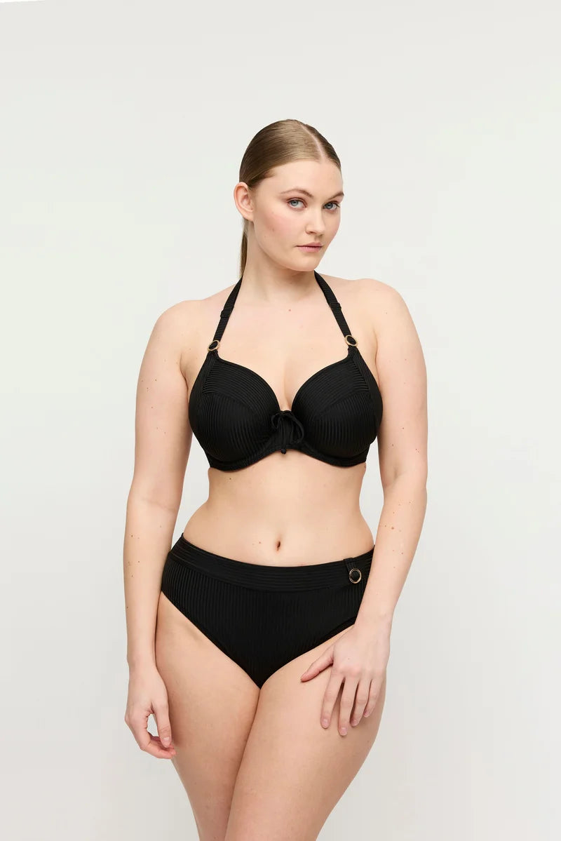 PrimaDonna Swimwear - Delray Bikini Full Briefs Black