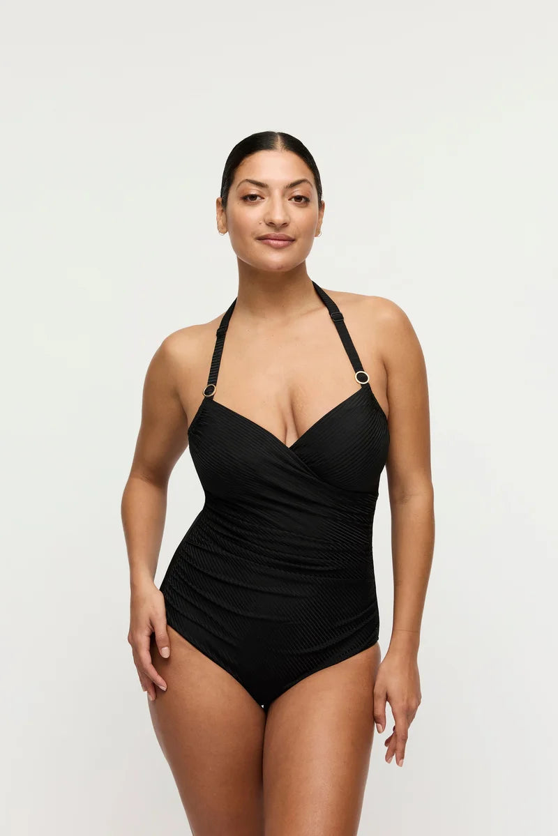 PrimaDonna Swimwear - Delray Full Cup Swimsuit Control Black