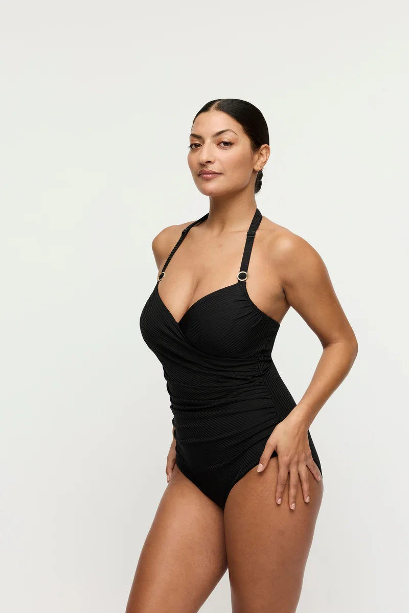 PrimaDonna Swimwear - Delray Full Cup Swimsuit Control Black