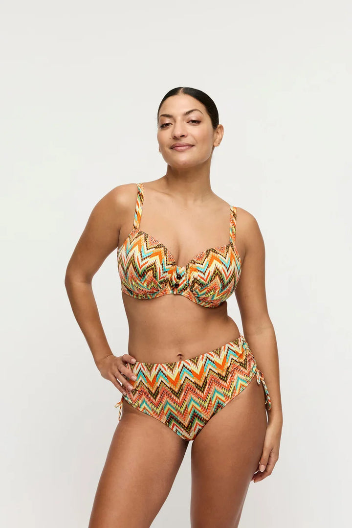 PrimaDonna Swimwear - Tubou Full Cup Bikini Top Ikat Summer