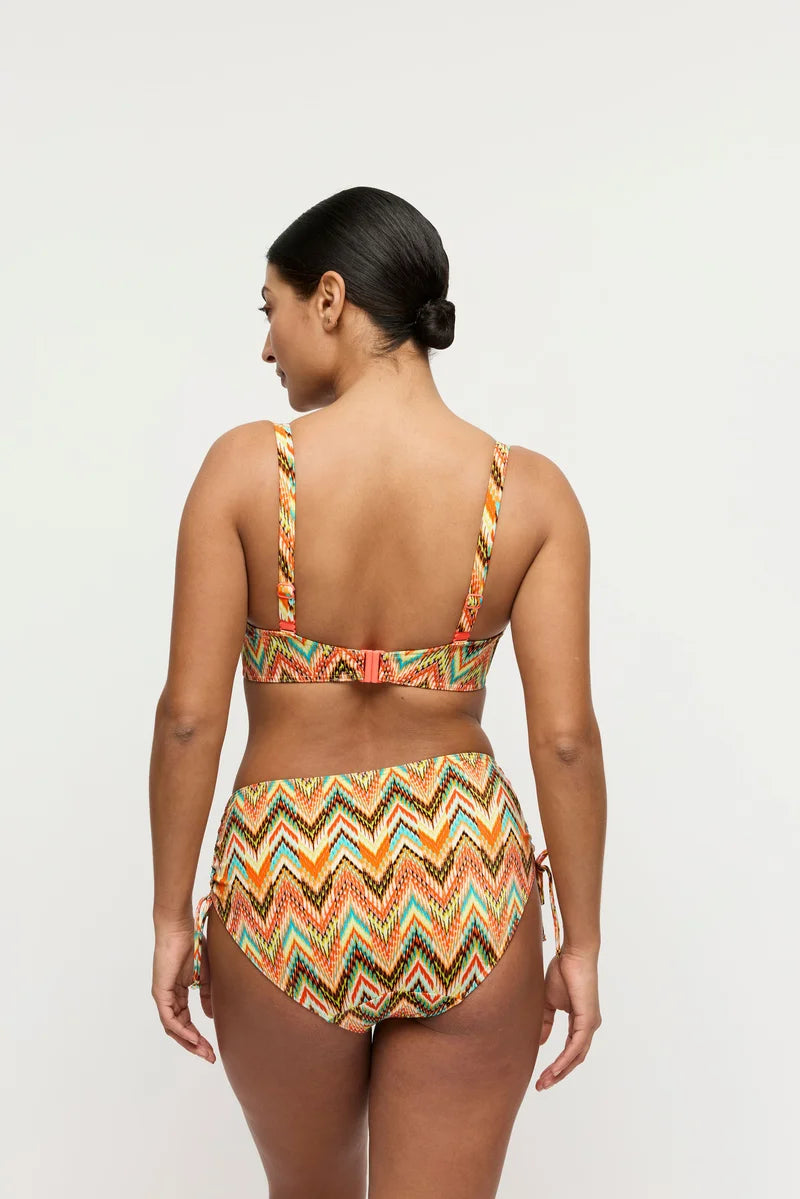 PrimaDonna Swimwear - Tubou Padded Balcony Bikini Top Ikat Summer