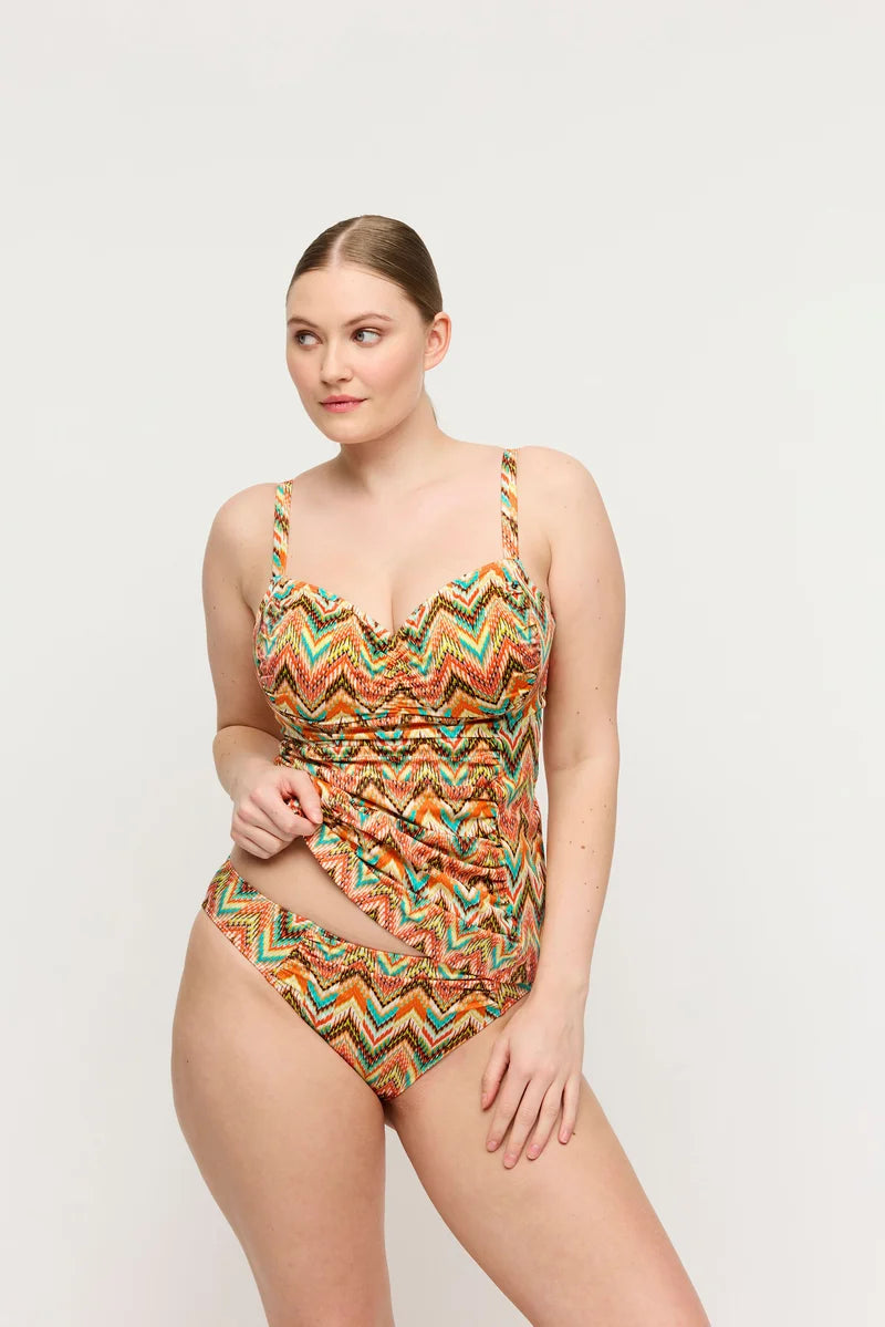 PrimaDonna Swimwear - Tubou Full Cup Tankini Ikat Summer
