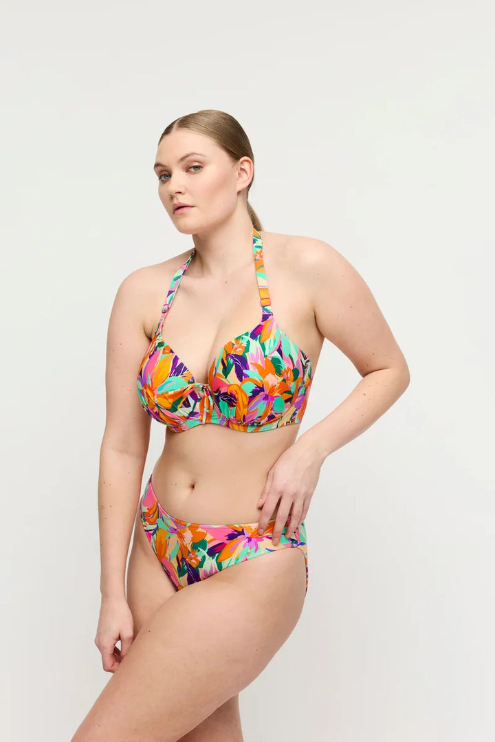 PrimaDonna Swimwear - Varadeo Padded Heartshape Bikini Top Bright Tropics