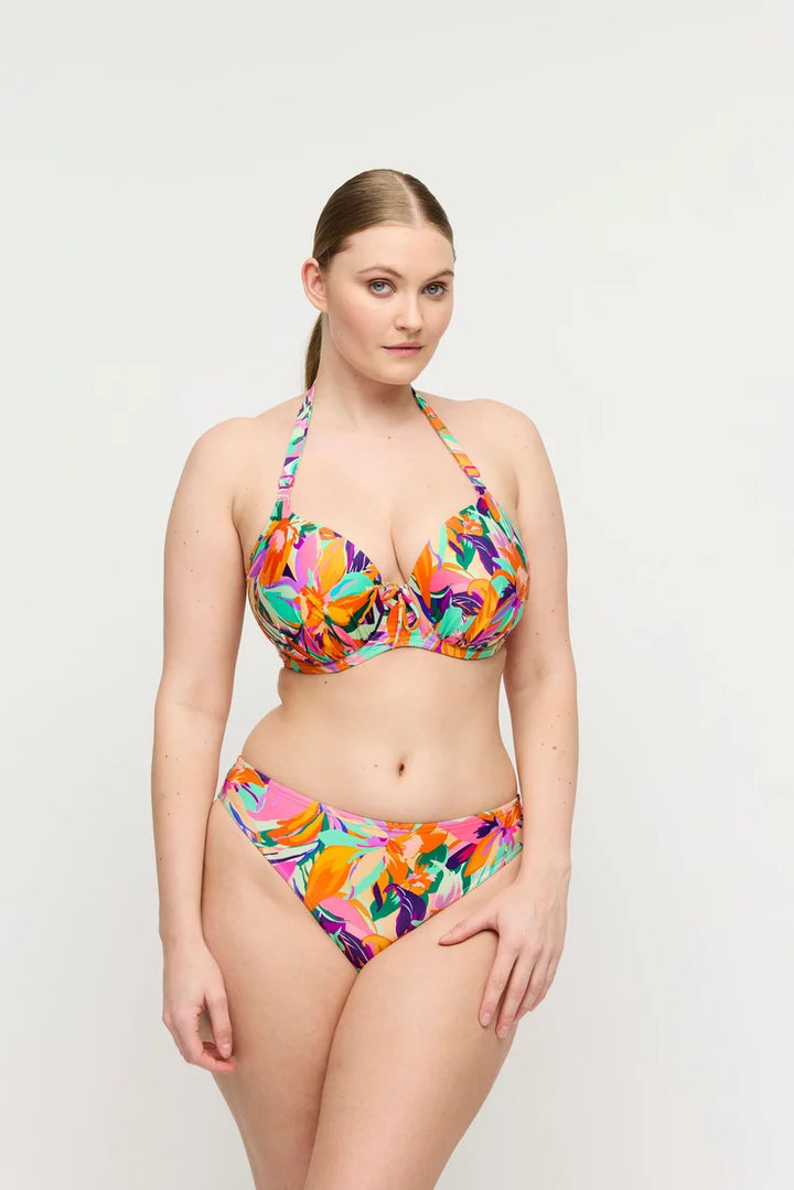 PrimaDonna Swimwear - Varadeo Padded Heartshape Bikini Top Bright Tropics