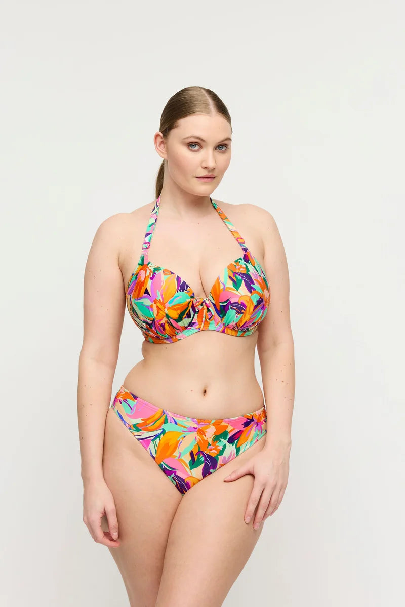 PrimaDonna Swimwear - Varadeo Padded Heartshape Bikini Top Bright Tropics