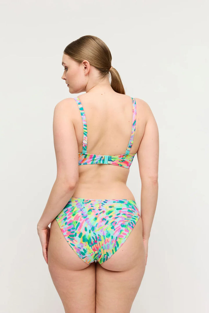 PrimaDonna Swimwear - Douala Padded Balcony Bikini Top Impressionist Summer