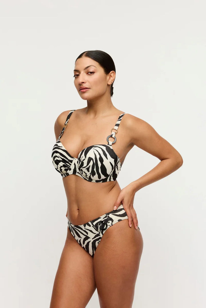 PrimaDonna Swimwear - Dalice Padded Balcony Bikini Top Sauvage Shine