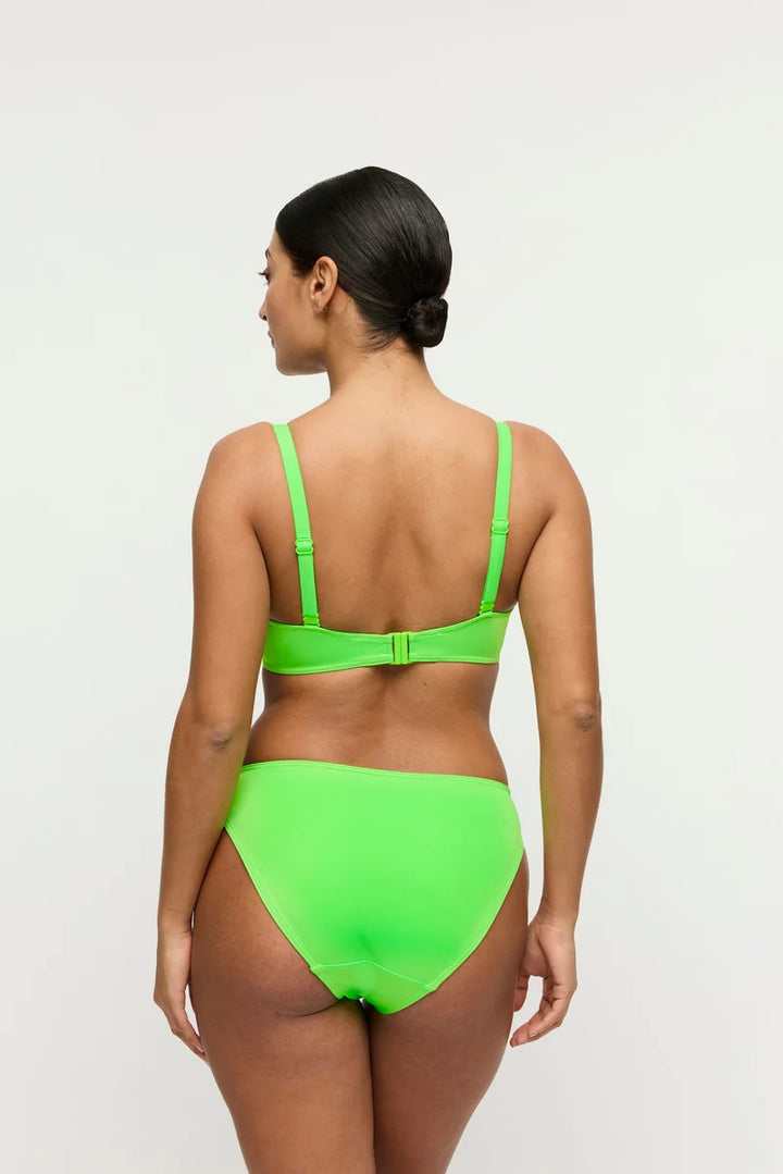 PrimaDonna Swimwear - Pilon Padded Heartshape Bikini Top Neon Lime