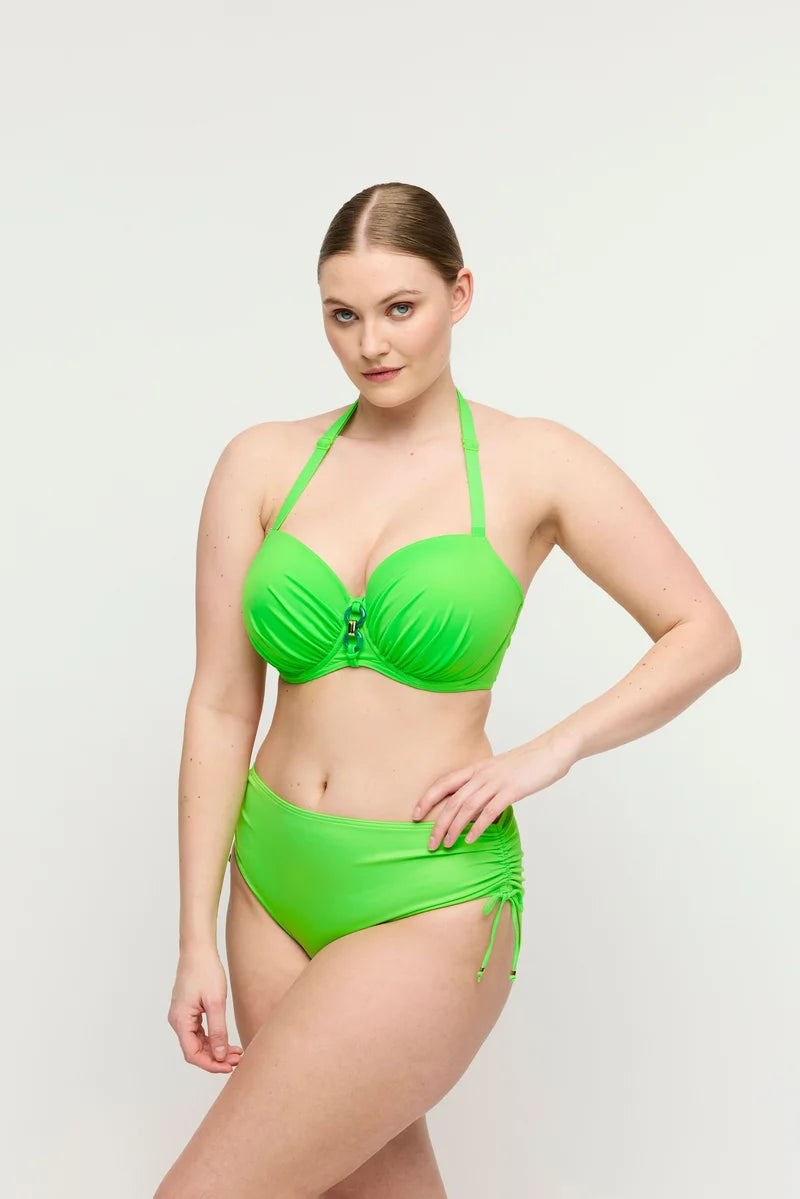 PrimaDonna Swimwear - Pilon Bikini Full Briefs Ropes Neon Lime