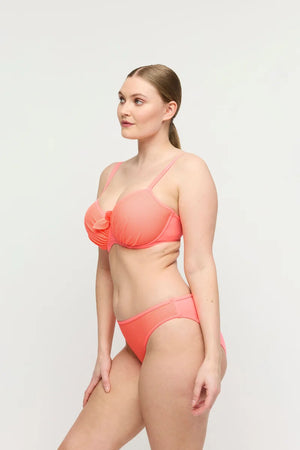 PrimaDonna Swimwear - Rivas Padded Balcony Bikini Top Neon Fiesta