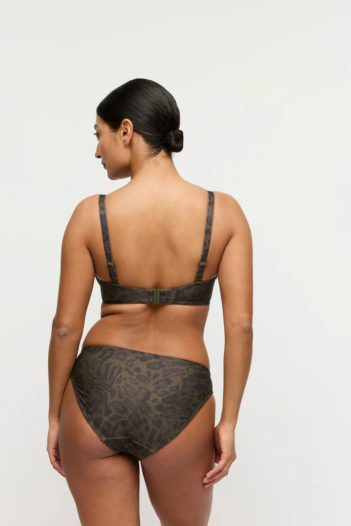 PrimaDonna Swimwear - Ratjada Padded Balcony Bikini Top Jungle Jaguar