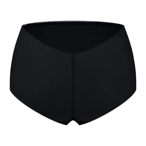 ByeBra - Low Back Shapewear (Light Support) Low Back Mid Waist Brief Black