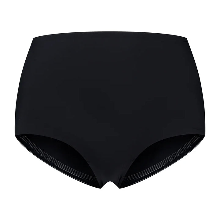 ByeBra - Low Back Shapewear (Light Support) Low Back Mid Waist Brief Black