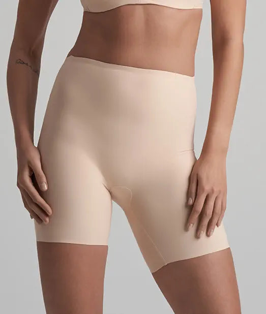 ByeBra - Low Back Shapewear (Light Support) Low Back Mid Waist Short Beige
