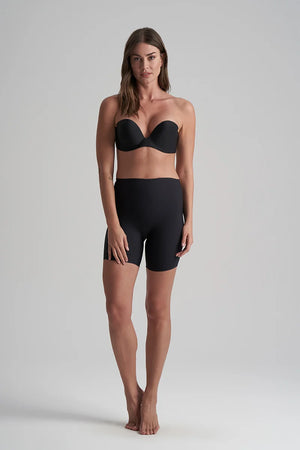 ByeBra - Low Back Shapewear (Light Support) Low Back Mid Waist Short Black