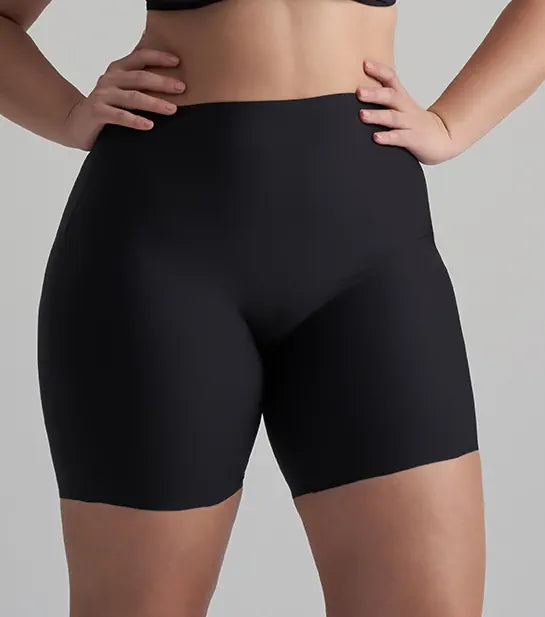 ByeBra - Low Back Shapewear (Light Support) Low Back Mid Waist Short Black