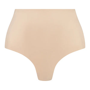 ByeBra - Low Back Shapewear (Light Support) Low Back Mid Waist Thong Beige