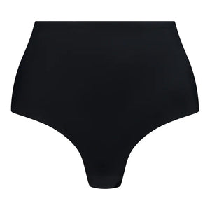 ByeBra - Low Back Shapewear (Light Support) Low Back Mid Waist Thong Black