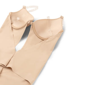 ByeBra - Low Back Shapewear (Light Support) Low Back Sensual Bodysuit Beige