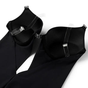 ByeBra - Low Back Shapewear (Light Support) Low Back Sensual Bodysuit Black