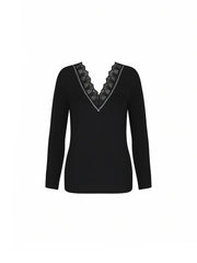 Antigel by Lise Charmel - Icone Business Long Sleeved Top Pied De Poule