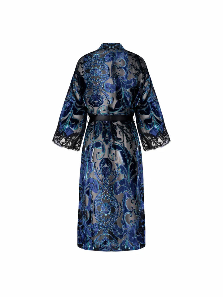 Lise Charmel - Eclat Joaillerie Mid-Length Negligee Gown Eclat Saphir
