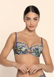 Lise Charmel - Bain De Nature Half Cup Bra Vert Parme