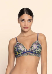 Lise Charmel - Bain De Nature Wireless Triangle Bra Vert Parme