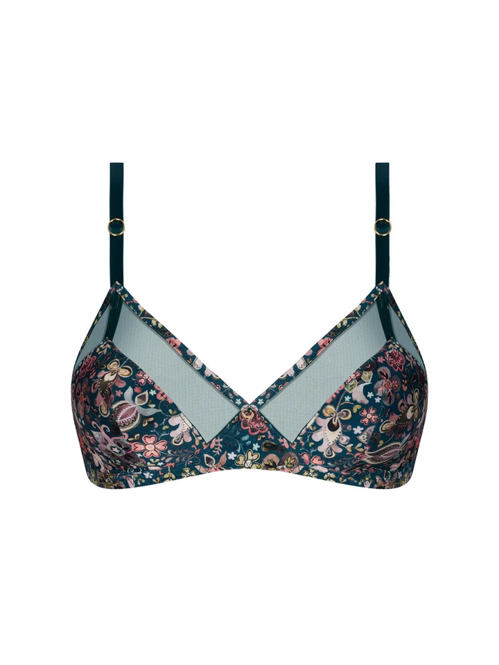 Antigel by Lise Charmel - Boheme Intime Wireless Triangle Bra Vert Boheme