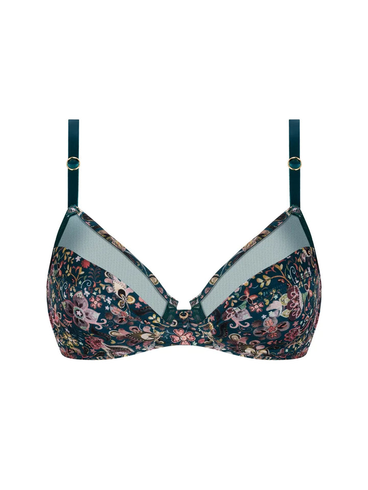 Antigel by Lise Charmel - Boheme Intime Padded Triangle Bra Vert Boheme