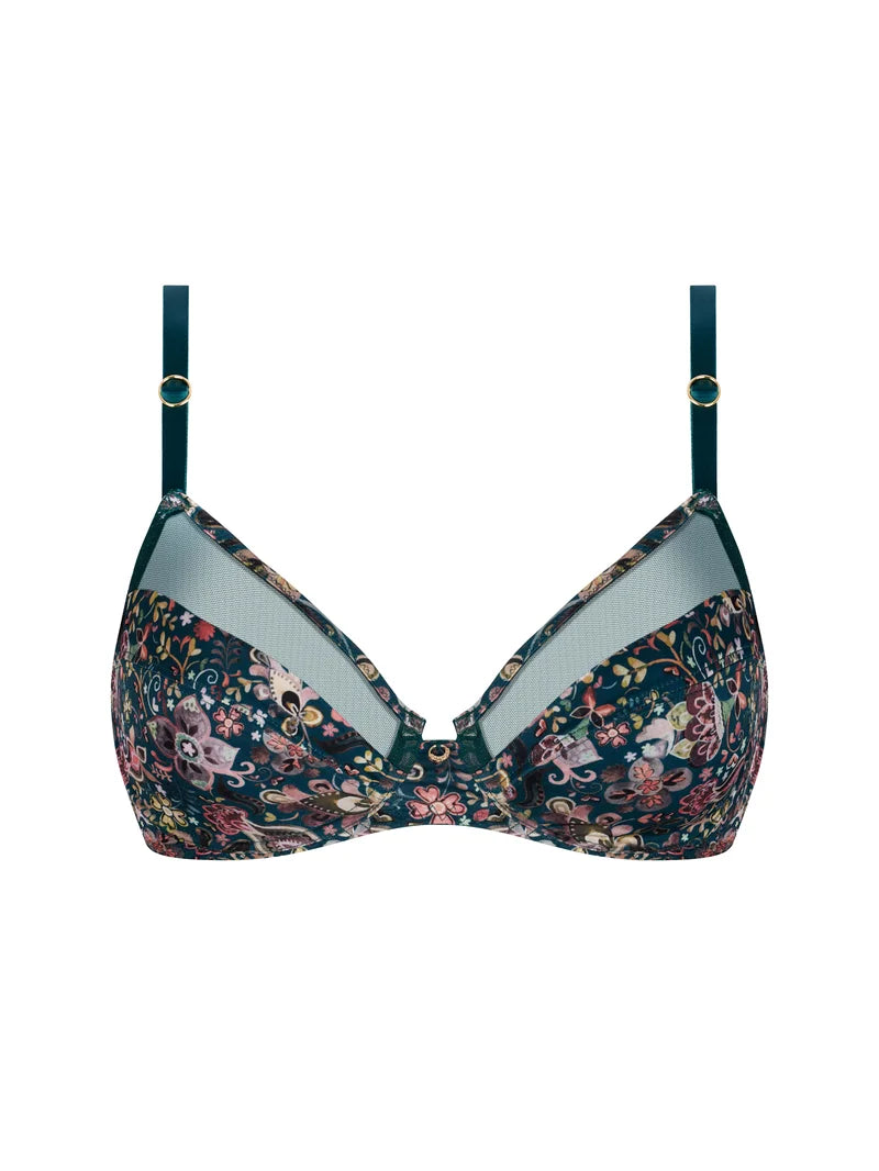 Antigel by Lise Charmel - Boheme Intime Padded Triangle Bra Vert Boheme