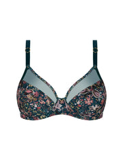 Antigel by Lise Charmel - Boheme Intime Busty Padded Triangle Bra Vert Boheme