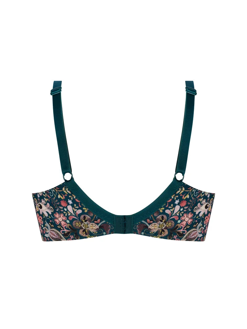 Antigel by Lise Charmel - Boheme Intime Busty Padded Triangle Bra Vert Boheme