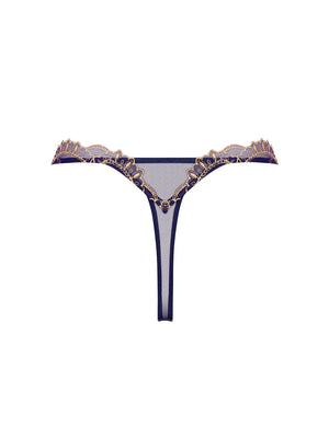 Lise Charmel - Grand Soir Saphir Sexy Thong Marine Or