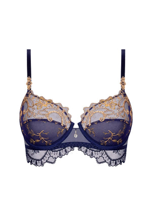 Lise Charmel - Grand Soir Saphir Full Cup Bra Marine Or