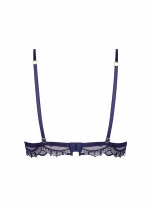 Lise Charmel - Grand Soir Saphir Non-Wired Triangle Bra Marine Or