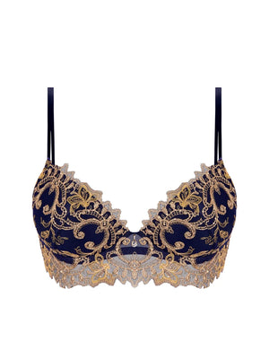 Lise Charmel - Grand Soir Saphir Couture Padded Contour Bra Marine Or