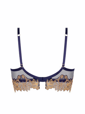 Lise Charmel - Grand Soir Saphir Couture Padded Contour Bra Marine Or