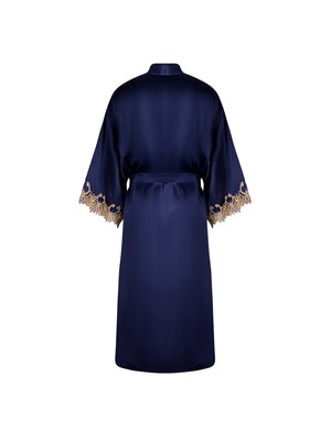 Lise Charmel - Grand Soir Saphir Mid-Length Negligee Gown Marine Or