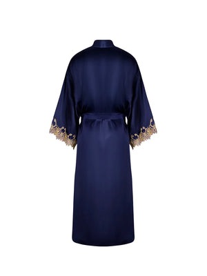 Lise Charmel - Grand Soir Saphir Long Negligee Gown Marine Or