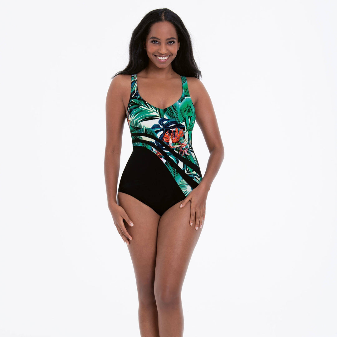 Anita Swimwear Luella Swimsuit - Emerald Padded Swimsuit Anita Swimwear 