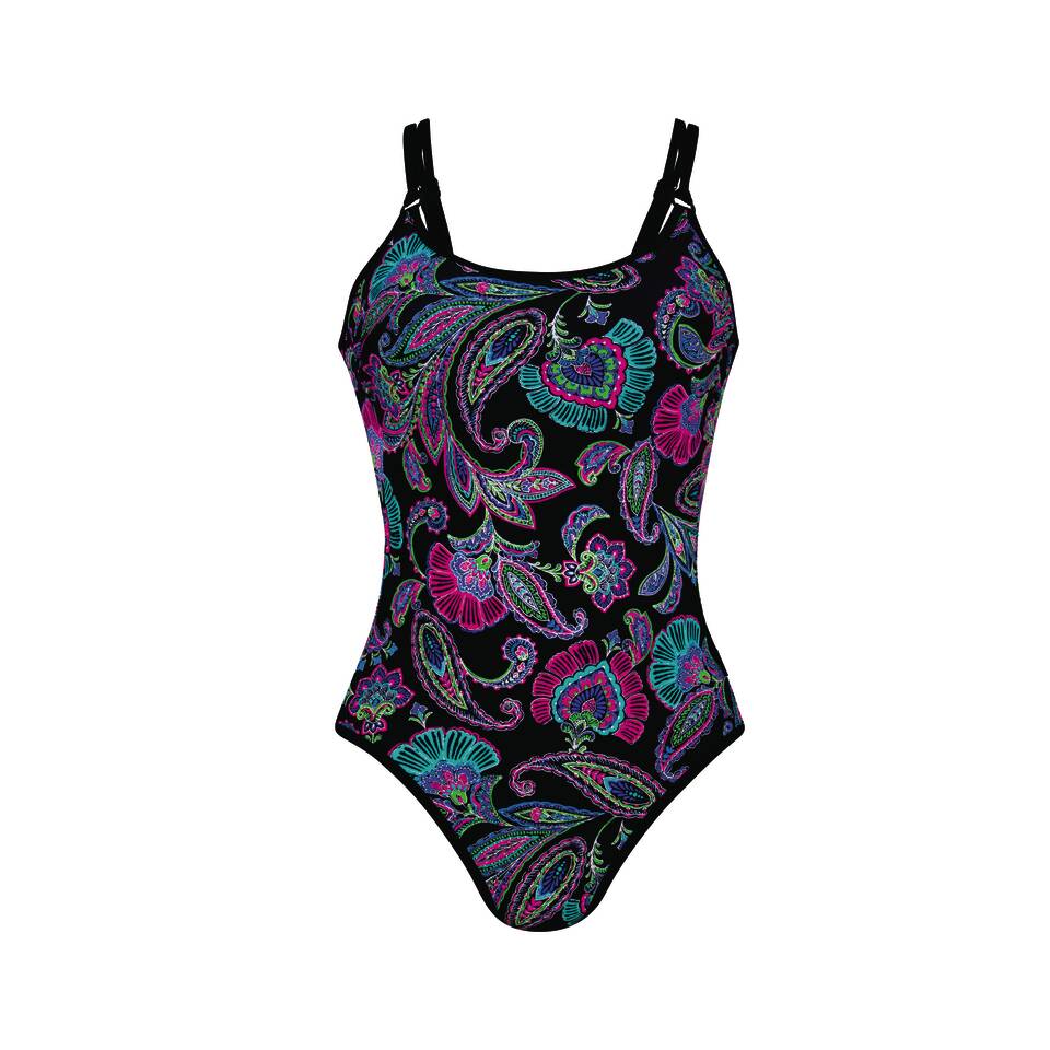 Rosa Faia Swimwear - Marinet Swimsuit Black