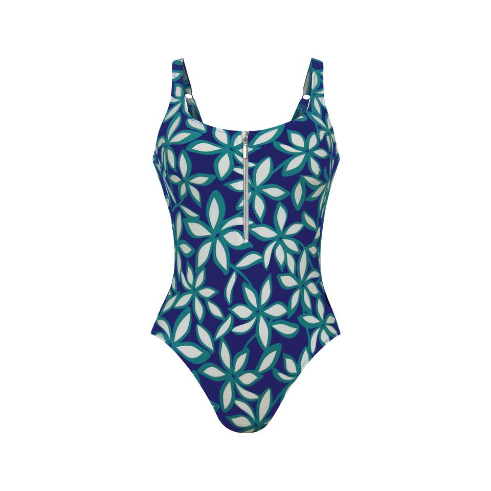 Rosa Faia Swimwear - Elouise Swimsuit Ocean Blue