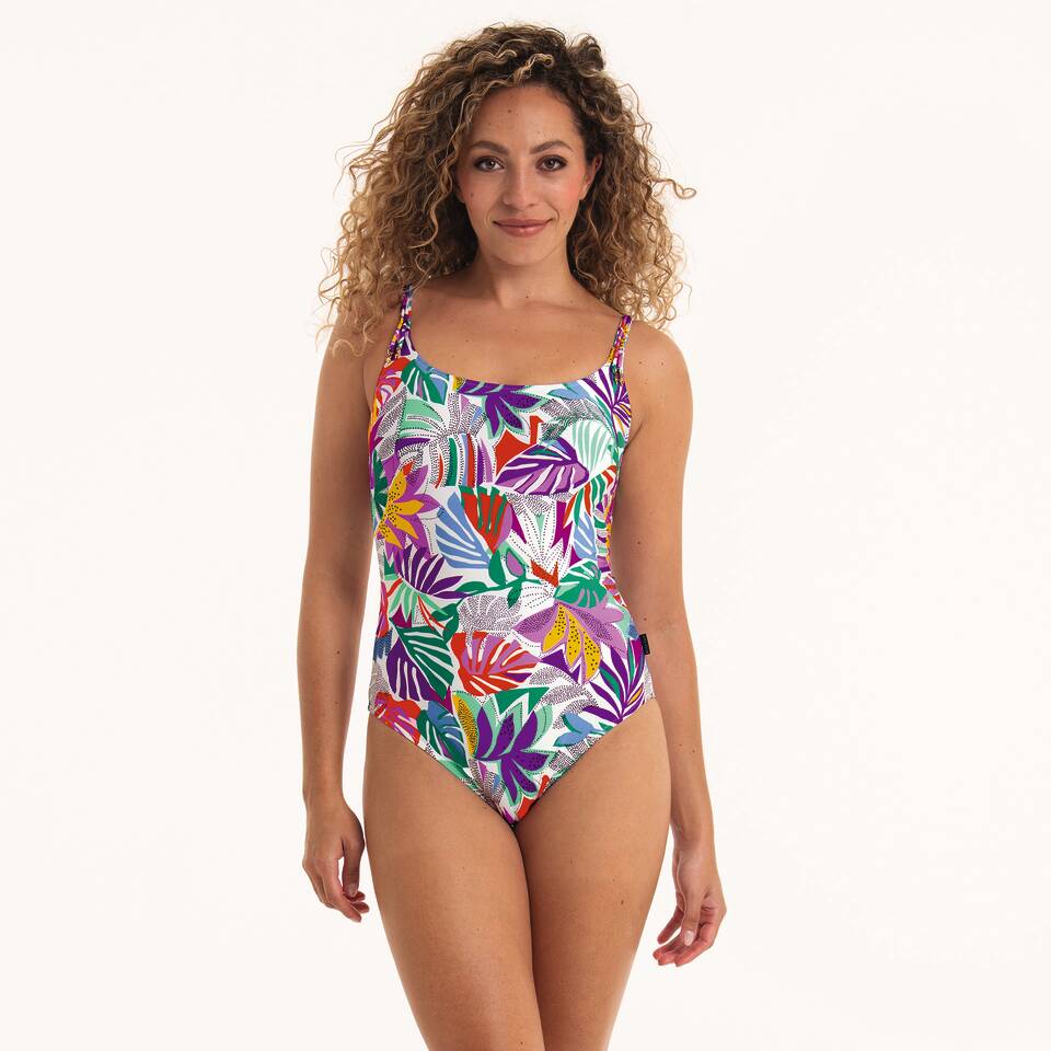 Rosa Faia Swimwear - Mona Swimsuit Multi Colour