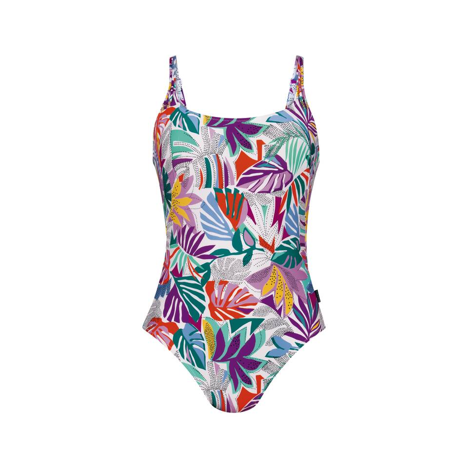 Rosa Faia Swimwear - Mona Swimsuit Multi Colour