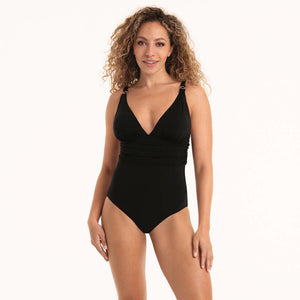 Rosa Faia Swimwear - Pure Suit Luxe Swimsuit Black
