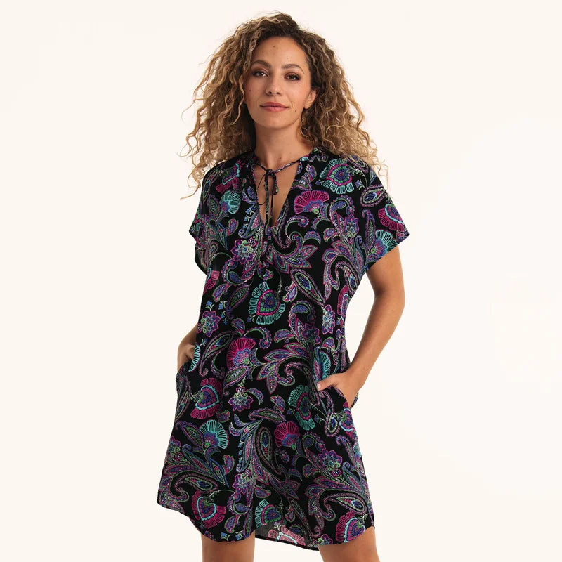 Rosa Faia Swimwear - Sola Dress Black